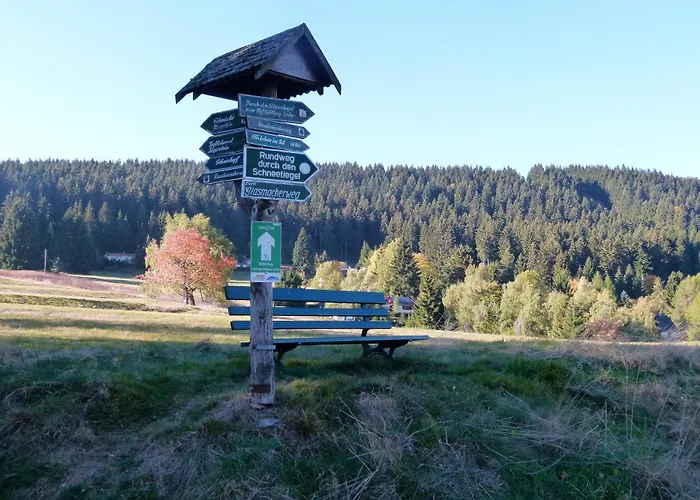 Haus Am Brand In Nahe Rennsteig Oberhof Appartement *